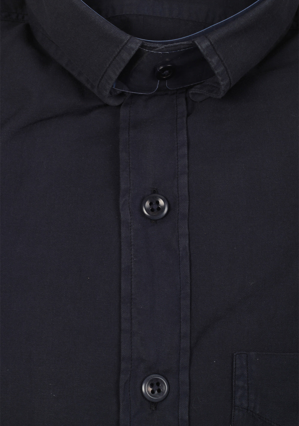 TOM FORD Solid Blue Casual Shirt Size 44 / 17,5 U.S.