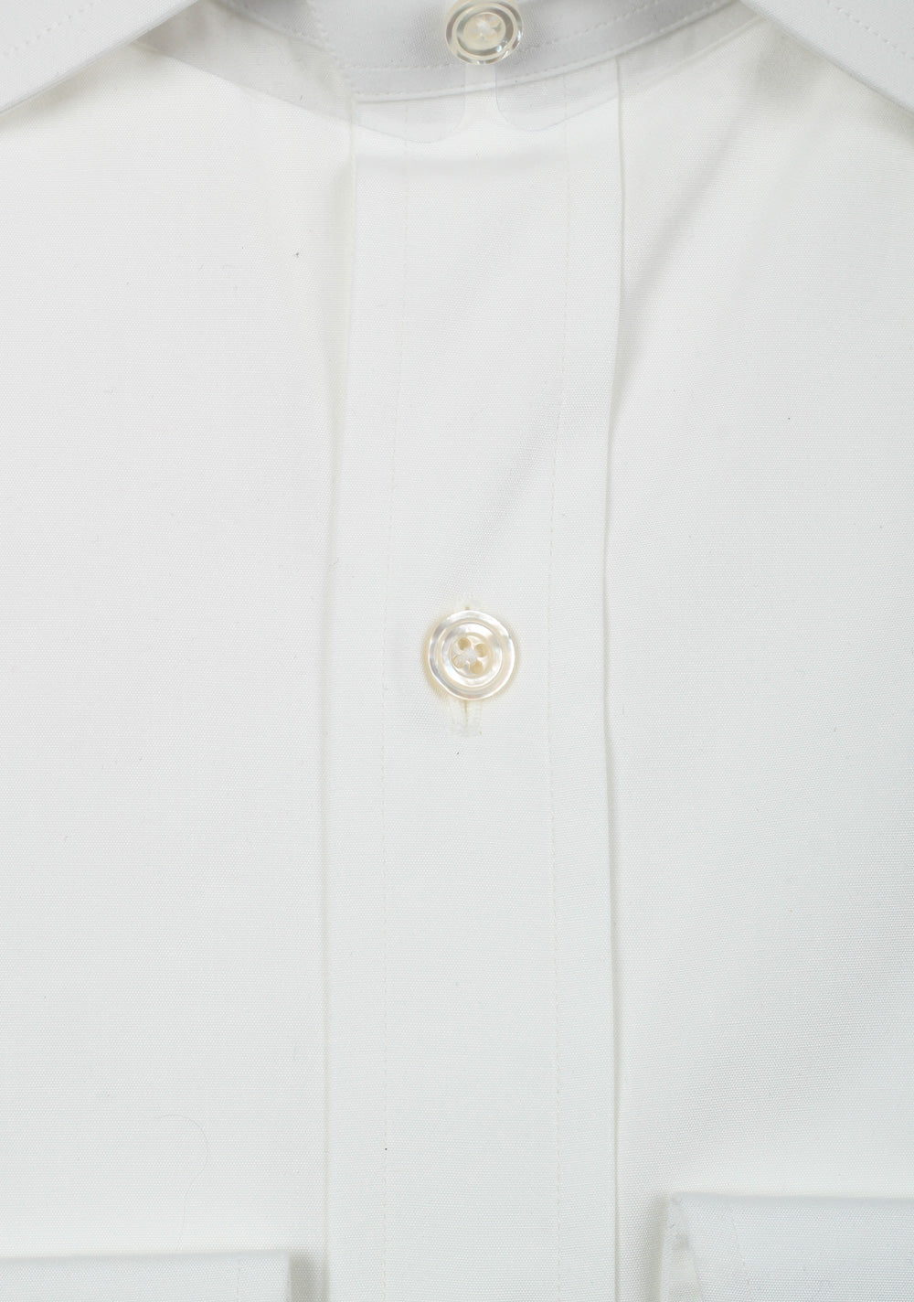 TOM FORD Solid White Dress Shirt Size 42 / 16,5 U.S.