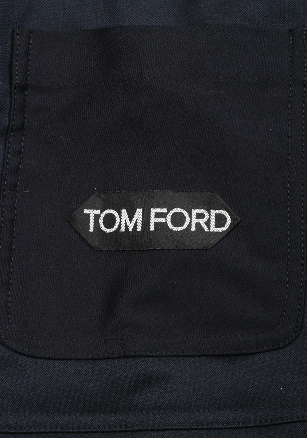 TOM FORD Blue Field Jacket Coat Size 48 / 38R U.S. Outerwear