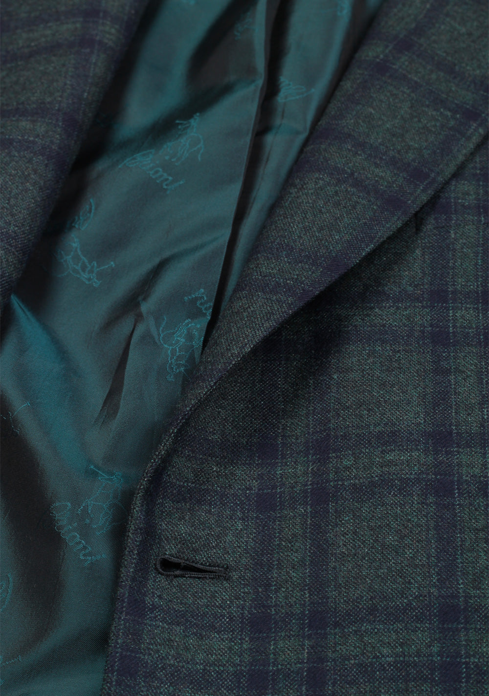 Brioni Green Checked Brunico Sport Coat Size 50 / 40R U.S.