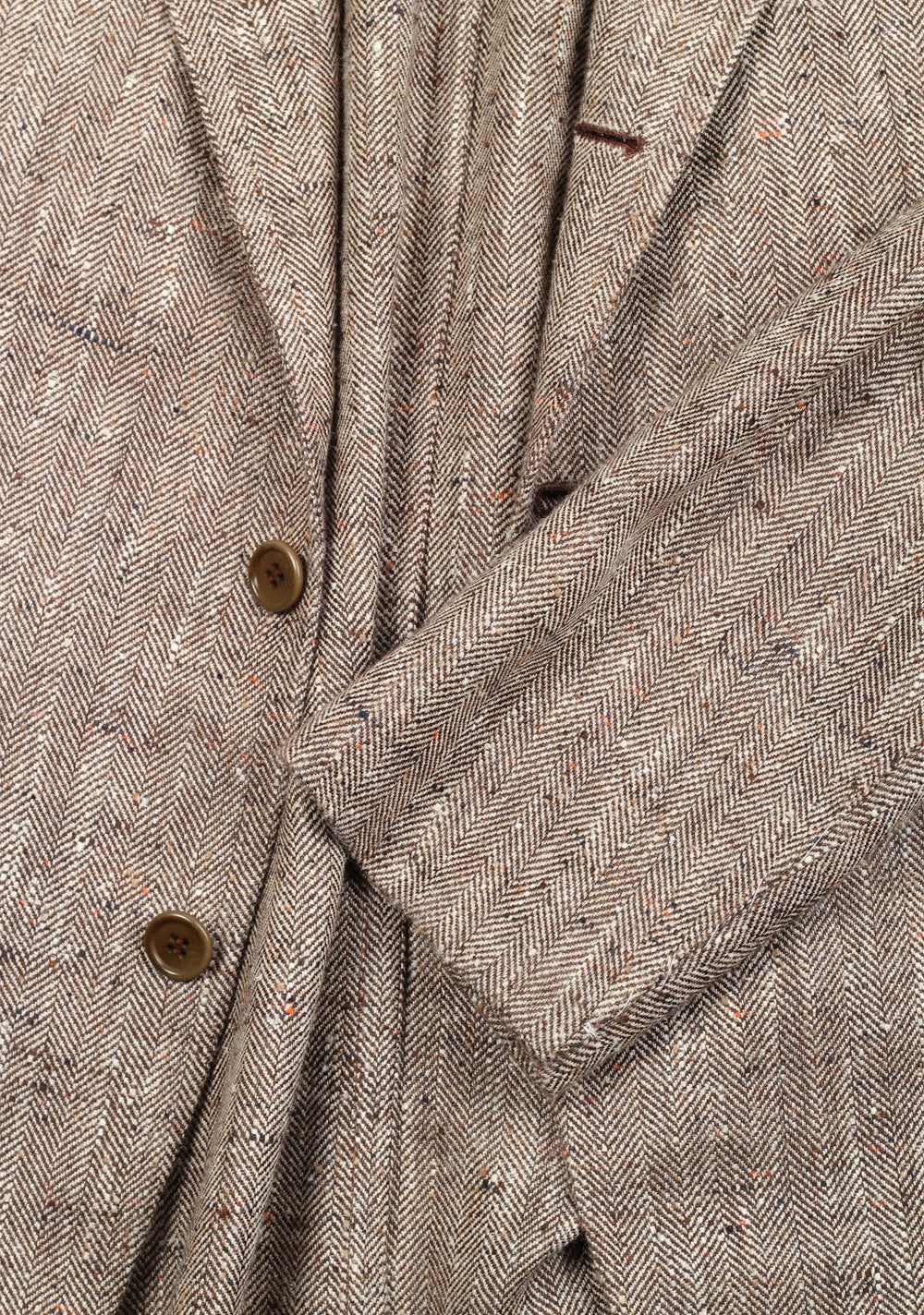 Orazio Luciano Beige Sport Coat Size 50 / 40R U.S. In Linen Silk