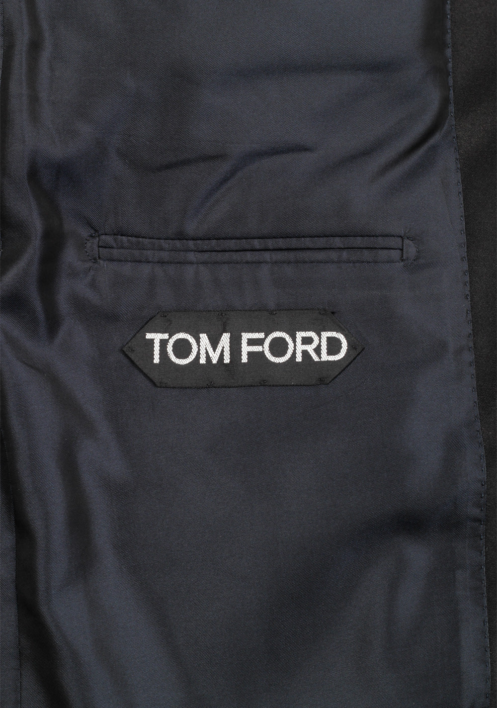 TOM FORD O'Connor Shawl Collar Midnight Blue Sport Coat Tuxedo Dinner Jacket Size 54 / 44R U.S. Fit Y