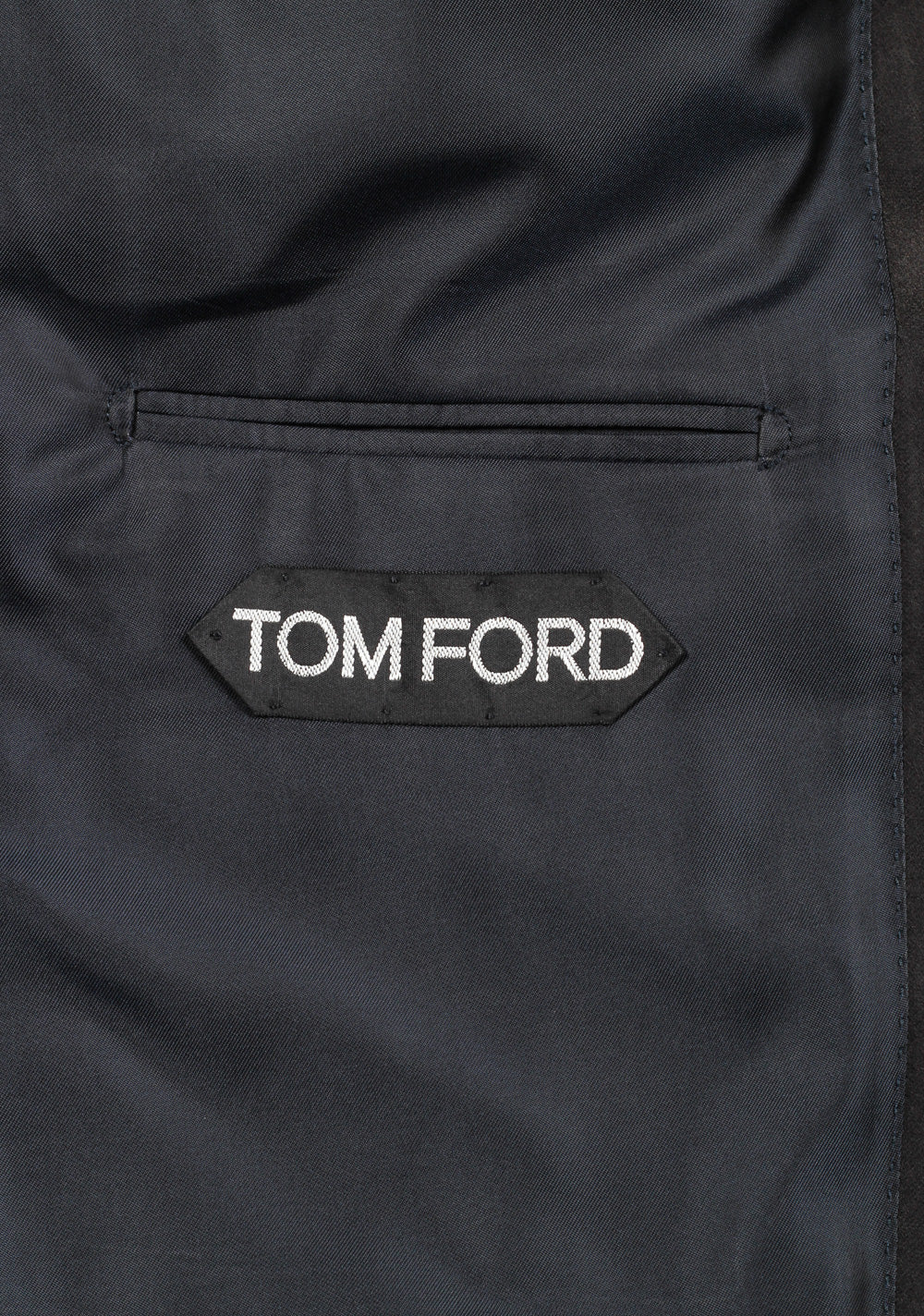 TOM FORD Midnight Blue Tuxedo Suit Size 50 / 40R U.S. Shawl Collar Fit Y
