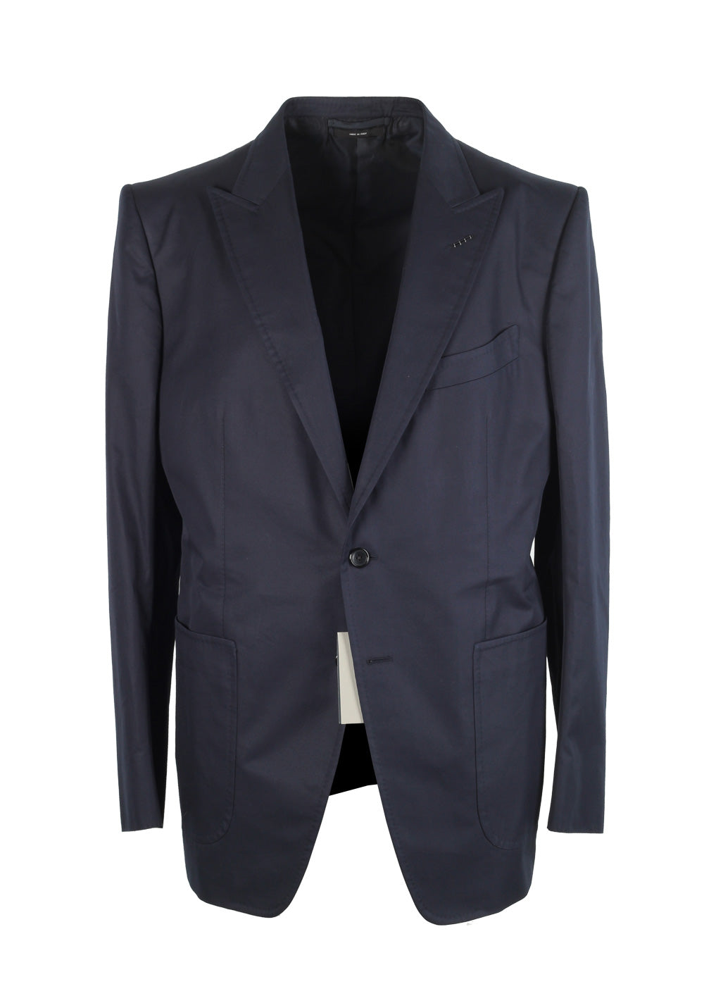 TOM FORD O'Connor Blue Suit Size 56 / 46R U.S. Cotton Fit Y