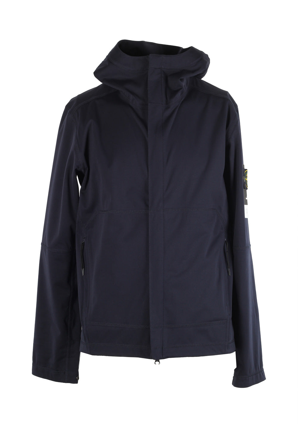 Stones Island 42426 Blue Soft Shell Coat Size L / 50 / 40 U.S.