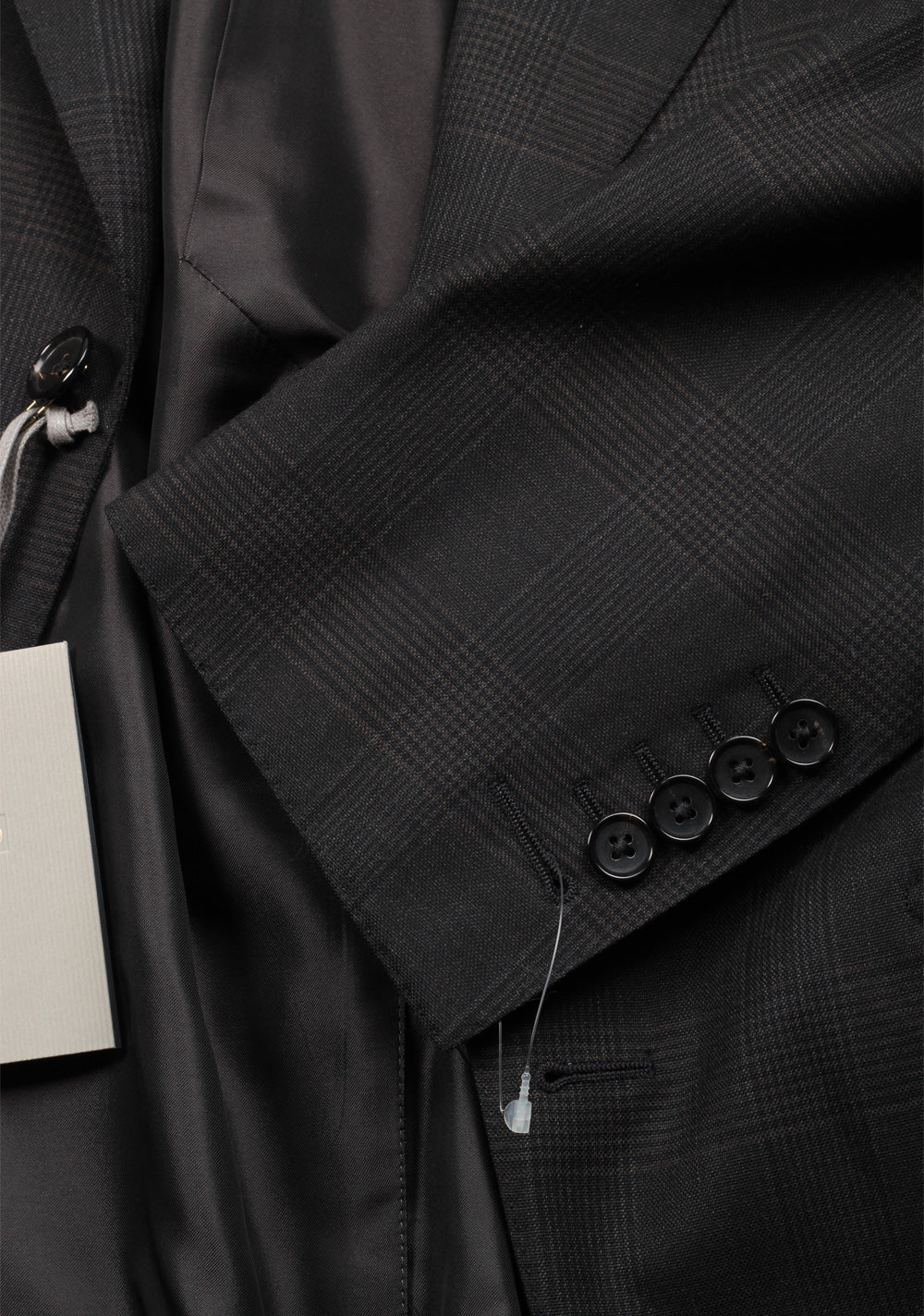 TOM FORD Shelton Checked Gray Suit Size 48 / 38R U.S. In Wool