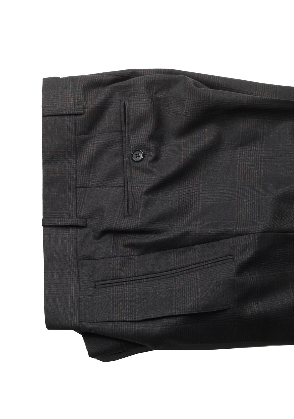 TOM FORD Shelton Checked Gray Suit Size 48 / 38R U.S. In Wool
