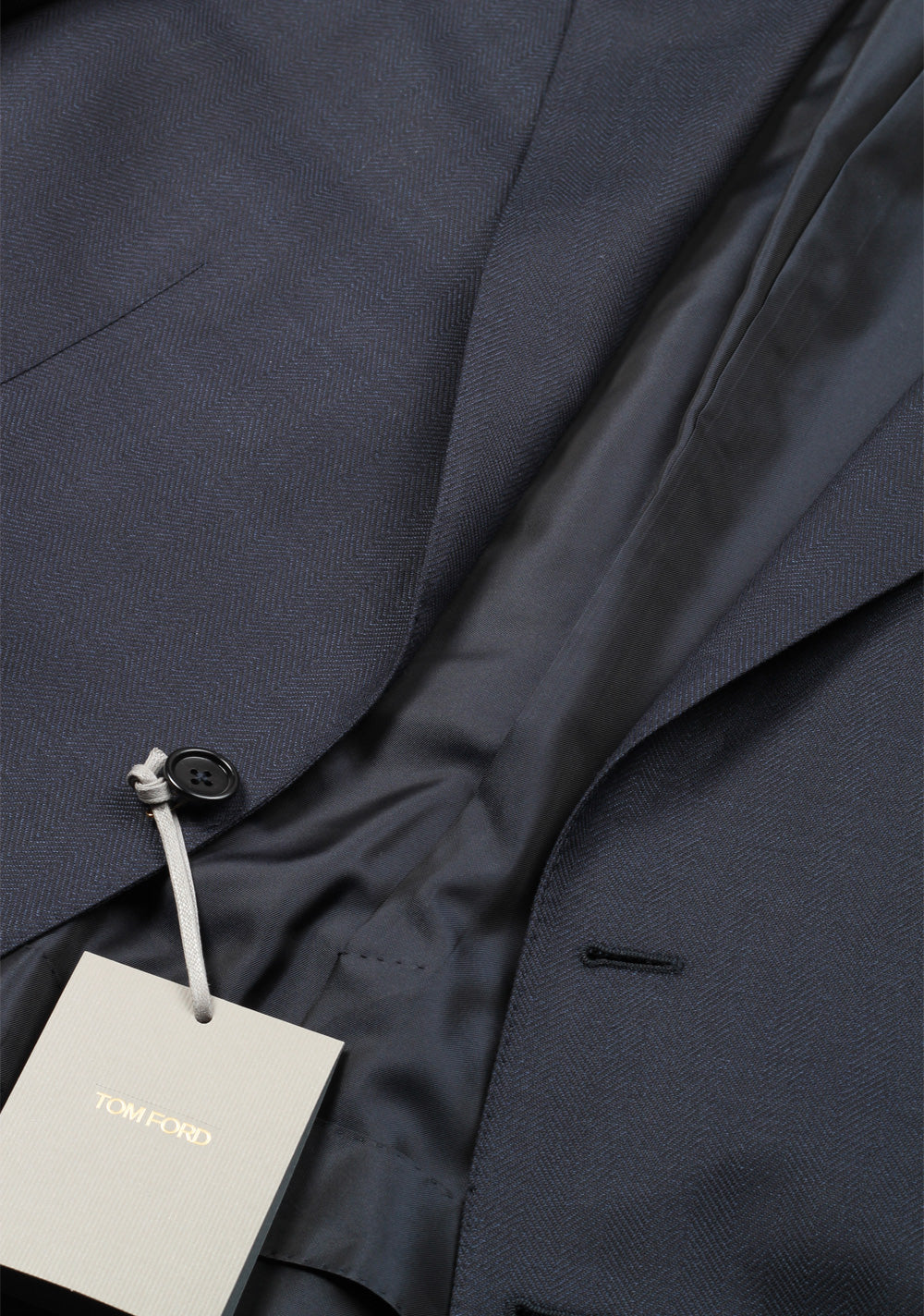 TOM FORD O'Connor Blue Suit Size 52 / 42R U.S. Wool Mohair Fit Y