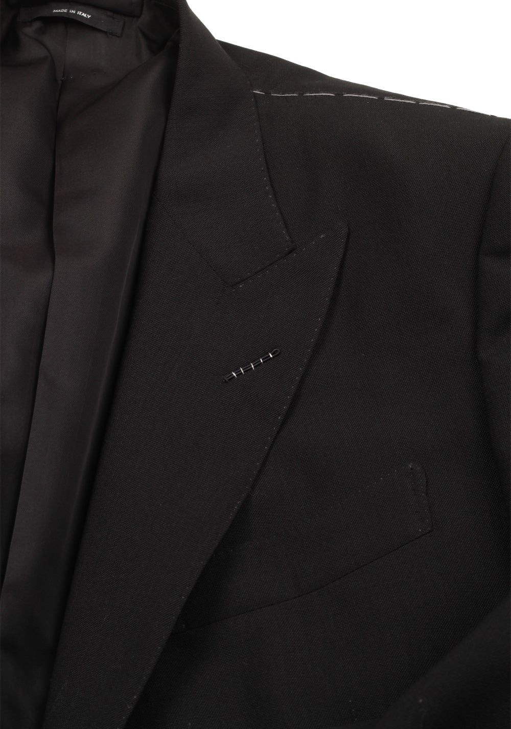 TOM FORD O'Connor Black Suit Size 56 / 46R U.S. Wool Fit Y