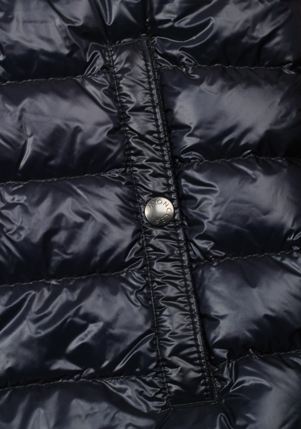 Moncler Blue Gien Hooded Shell Gilet Vest Size 5 / XL / 54 / 44 U.S.
