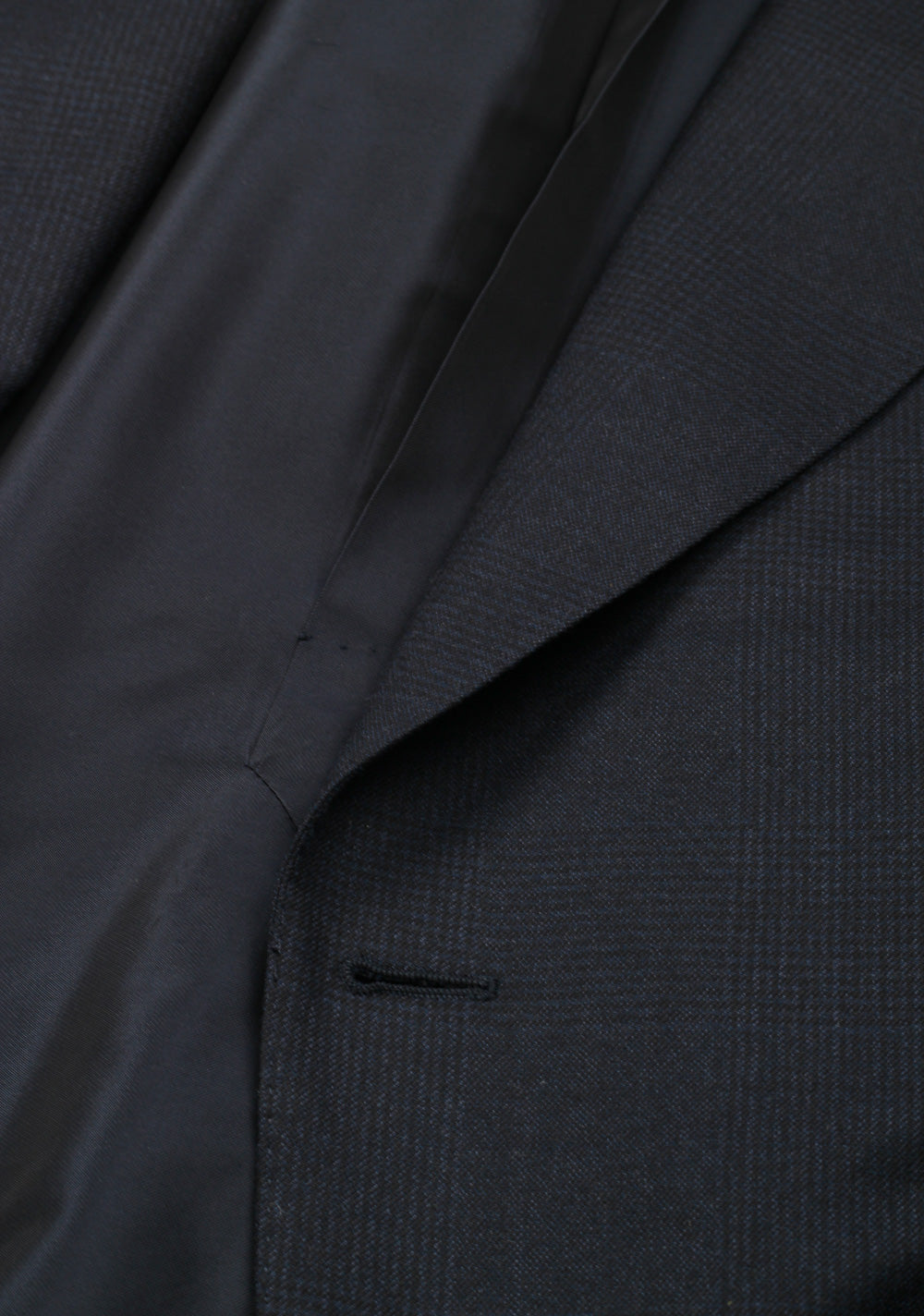 TOM FORD Checked Shelton Blue Suit Size 50C / 40S U.S. Wool