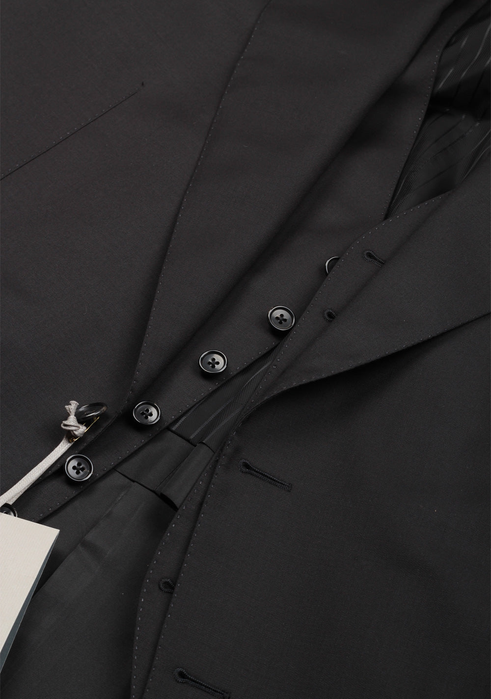 TOM FORD Windsor Black 3 Piece Suit Size 56L / 46L U.S. Wool Fit A