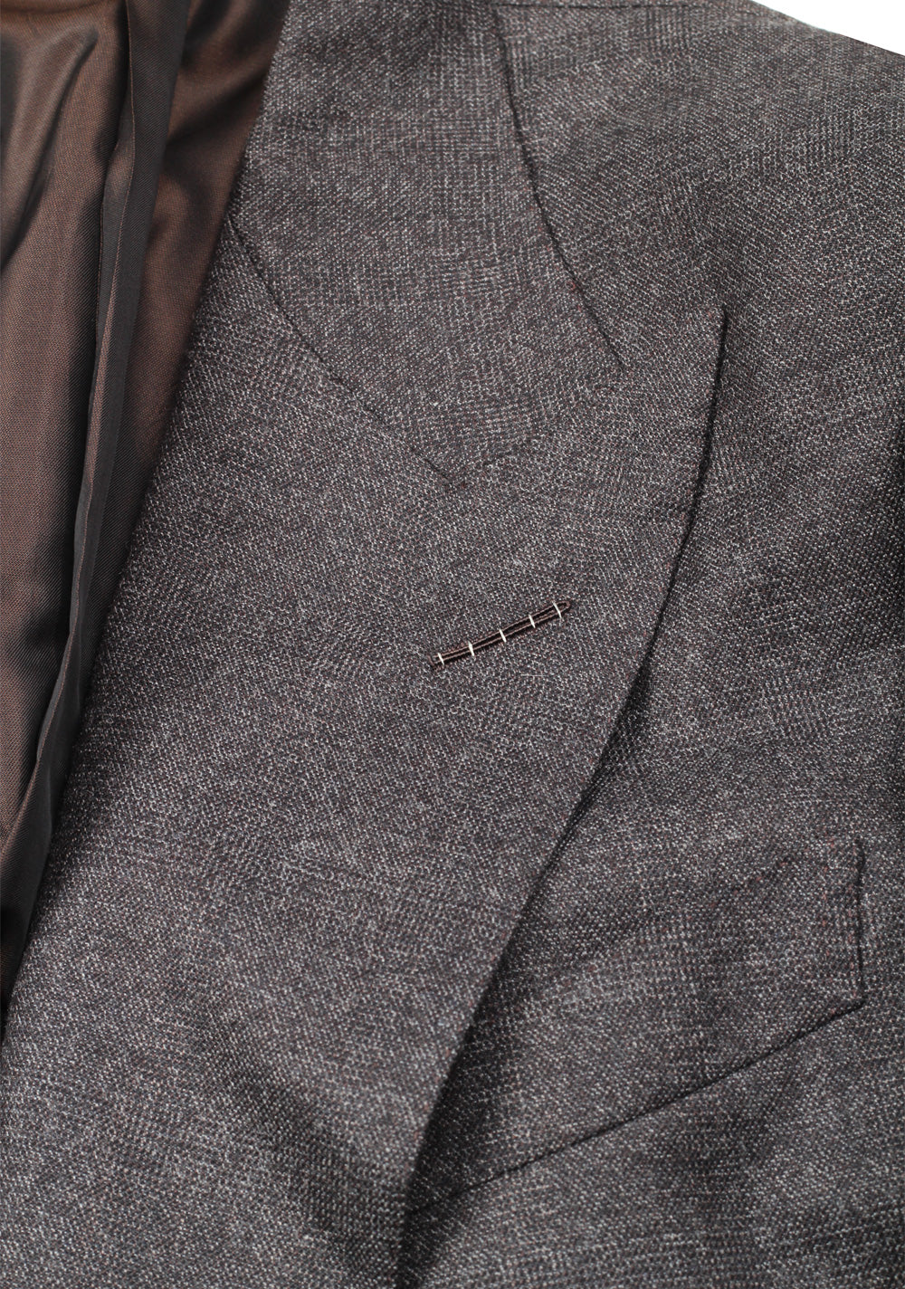 TOM FORD Shelton Double Breasted Gray Suit Size 48 / 38R U.S. In Wool