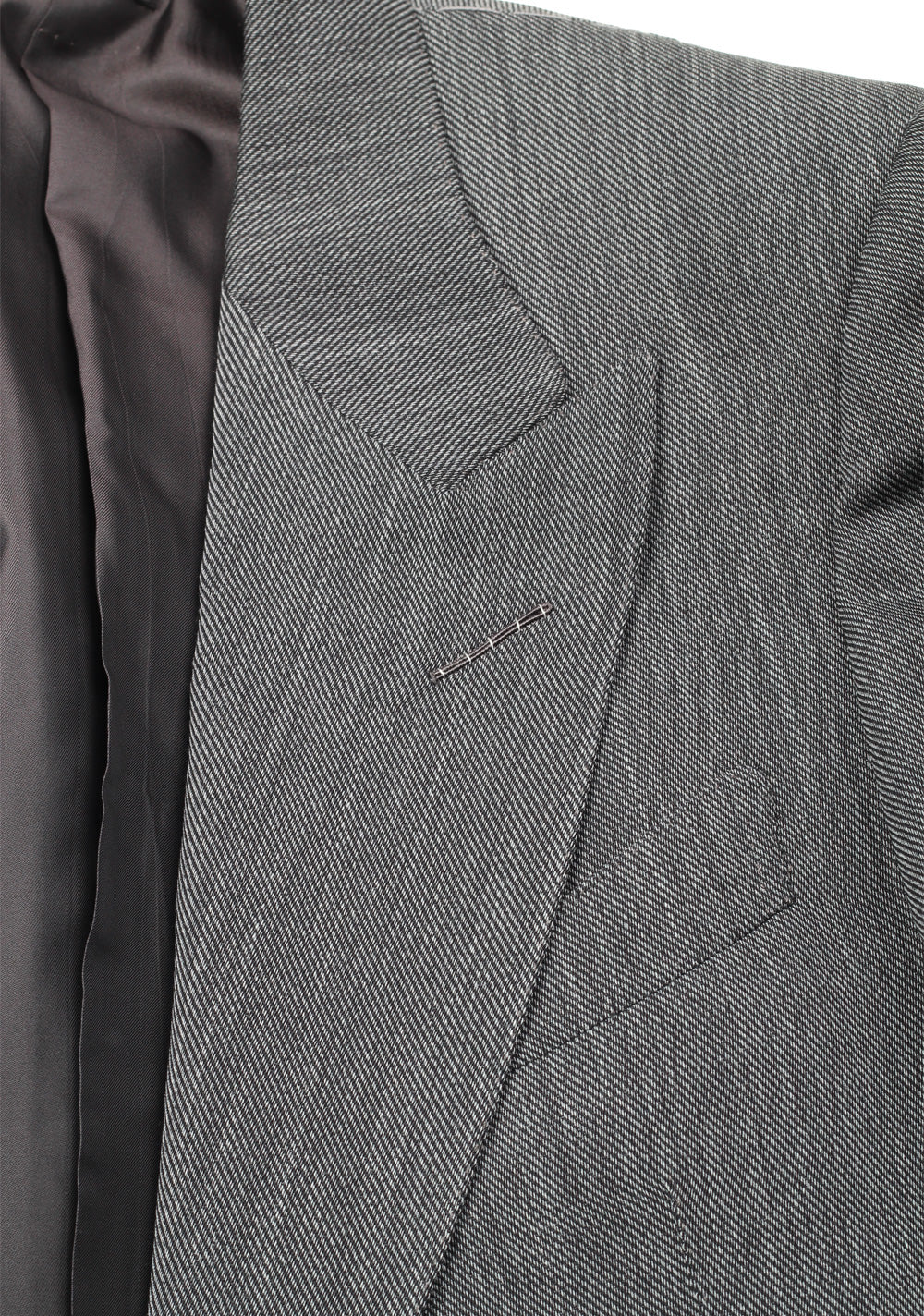 TOM FORD Shelton Gray Suit Size 48 / 38R U.S. In Wool