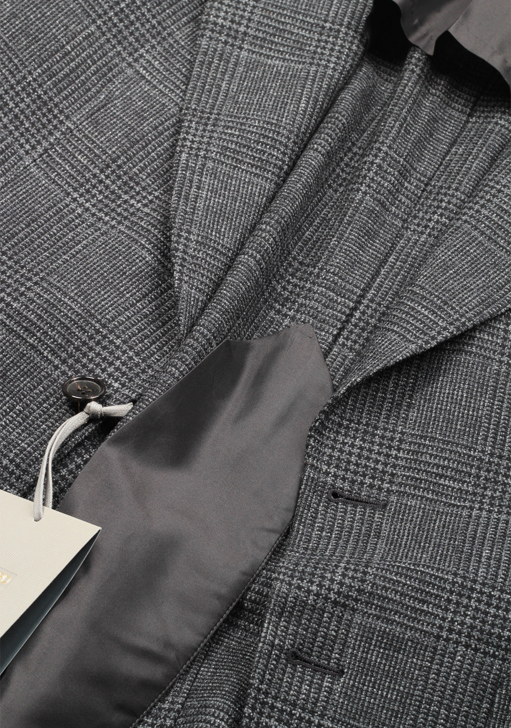 TOM FORD Shelton Checked Gray Sport Coat Size 48 / 38R U.S. In Wool Alpaca Cashmere
