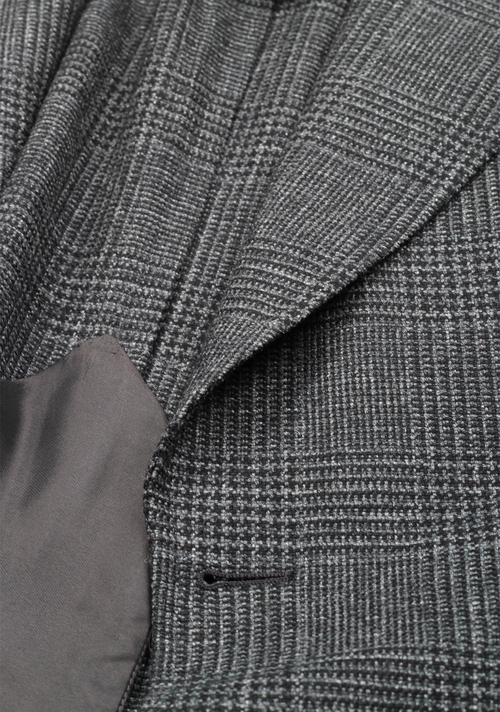 TOM FORD Shelton Checked Gray Sport Coat Size 48 / 38R U.S. In Wool Alpaca Cashmere