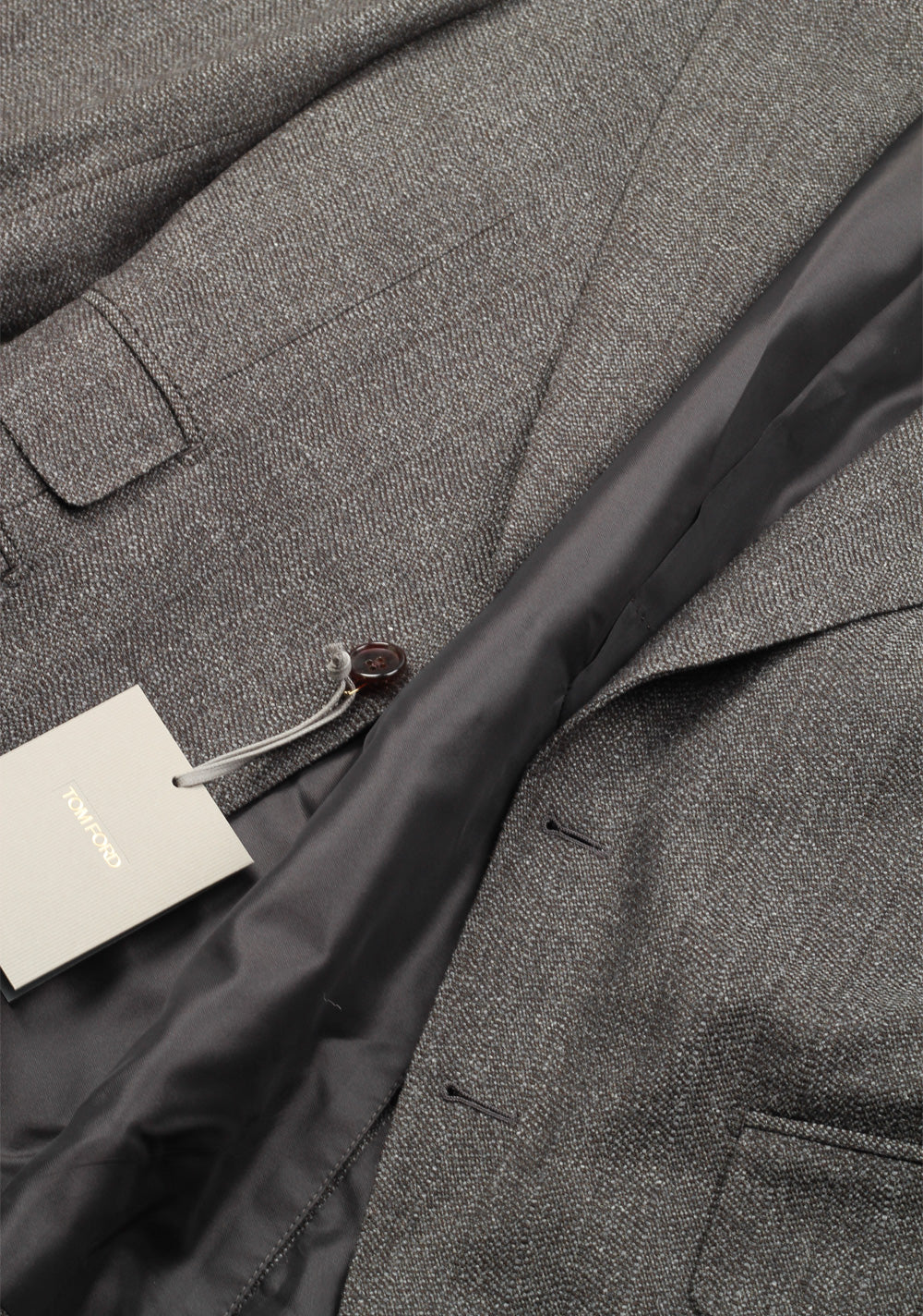 TOM FORD Shelton Gray Sport Coat Size 48 / 38R U.S. In Wool Alpaca Cashmere