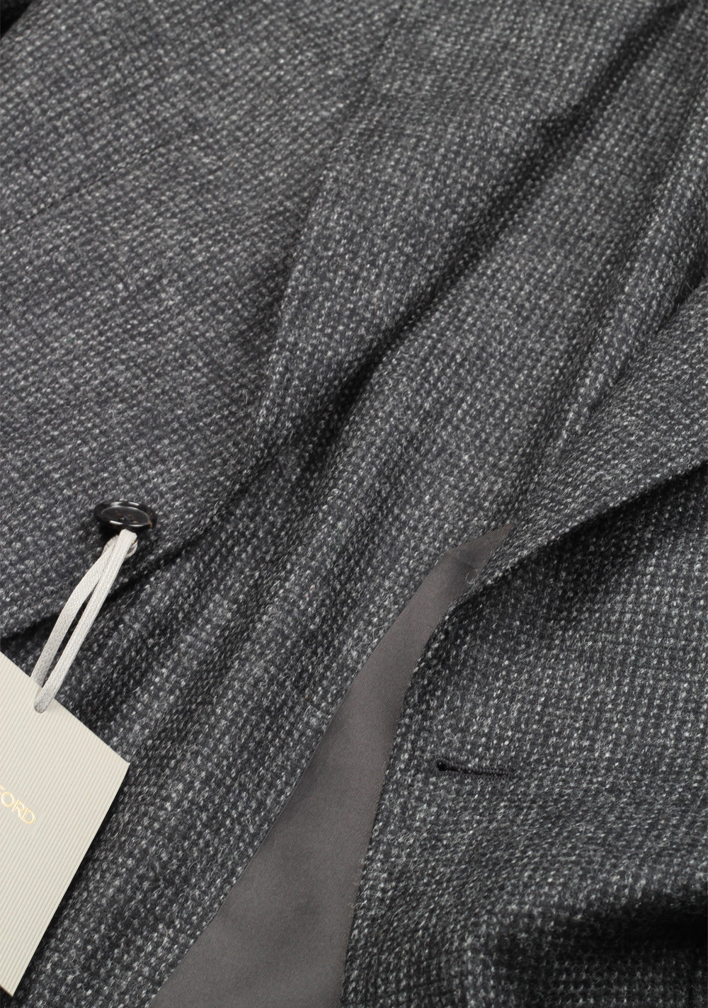 TOM FORD Shelton Gray Sport Coat Size 48 / 38R U.S. In Wool
