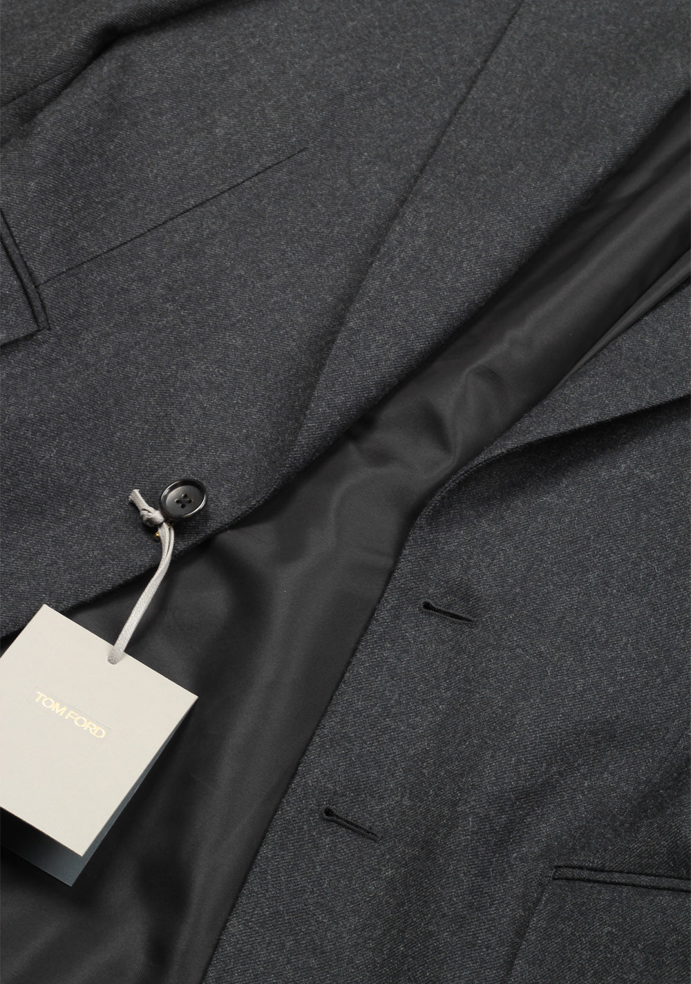 TOM FORD Shelton Gray Sport Coat Size 48 / 38R U.S. In Wool