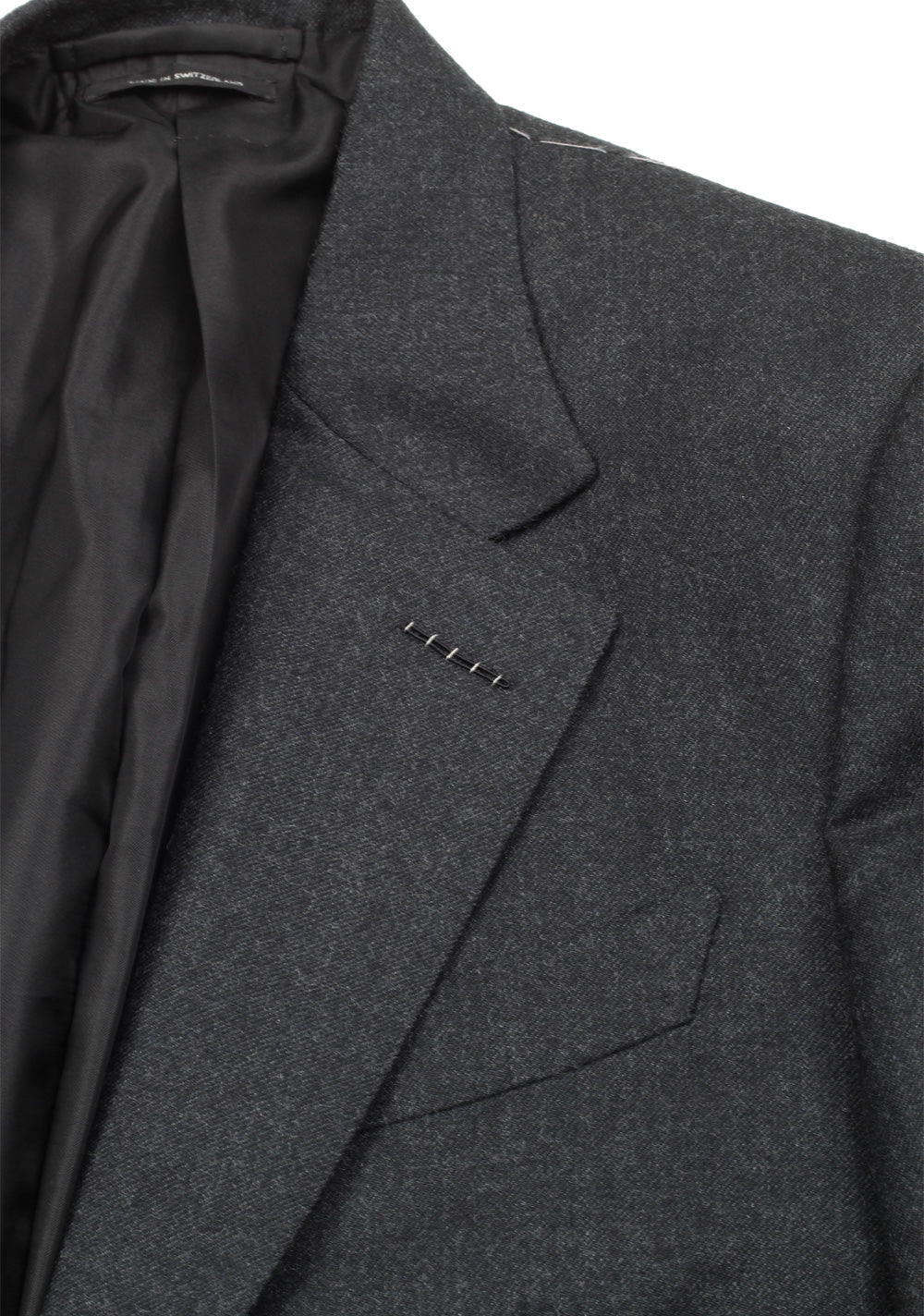 TOM FORD Shelton Gray Sport Coat Size 48 / 38R U.S. In Wool
