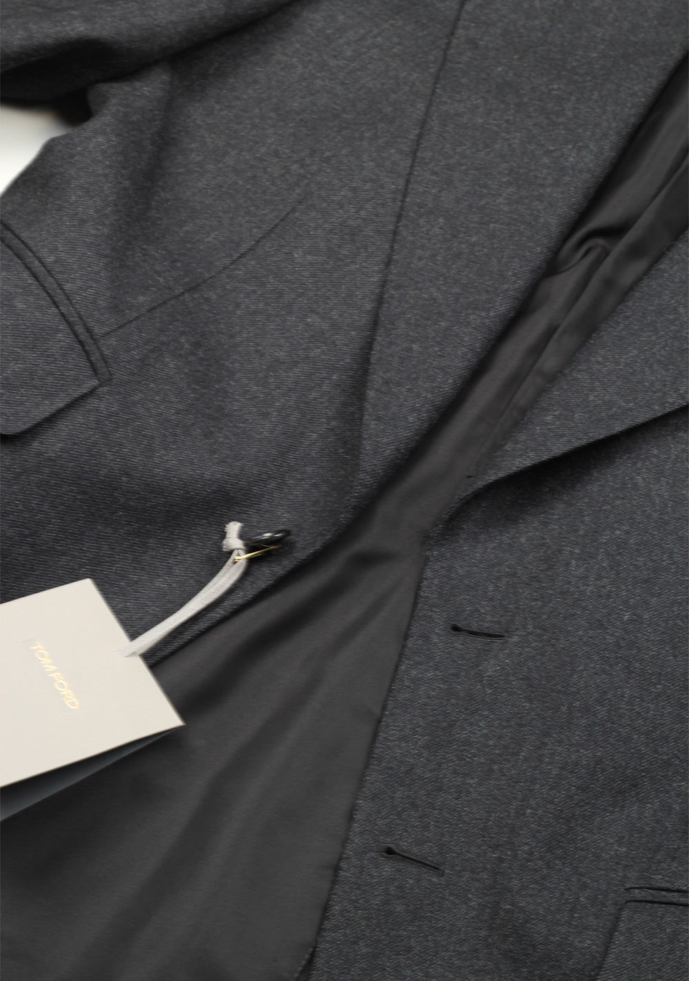 TOM FORD Shelton Gray Sport Coat Size 48 / 38R U.S. In Wool