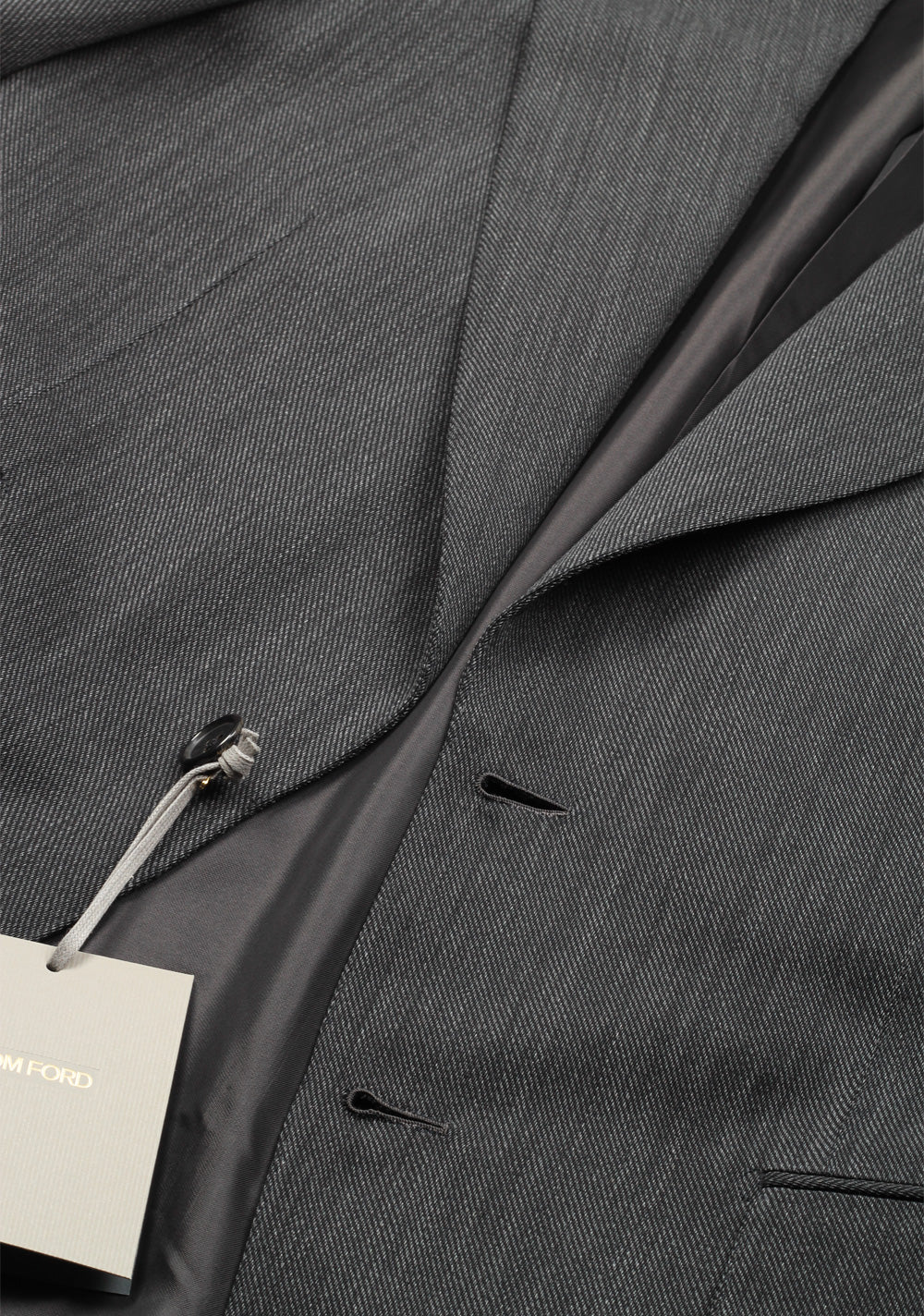 TOM FORD Shelton Gray Sport Coat Size 48 / 38R U.S. In Wool