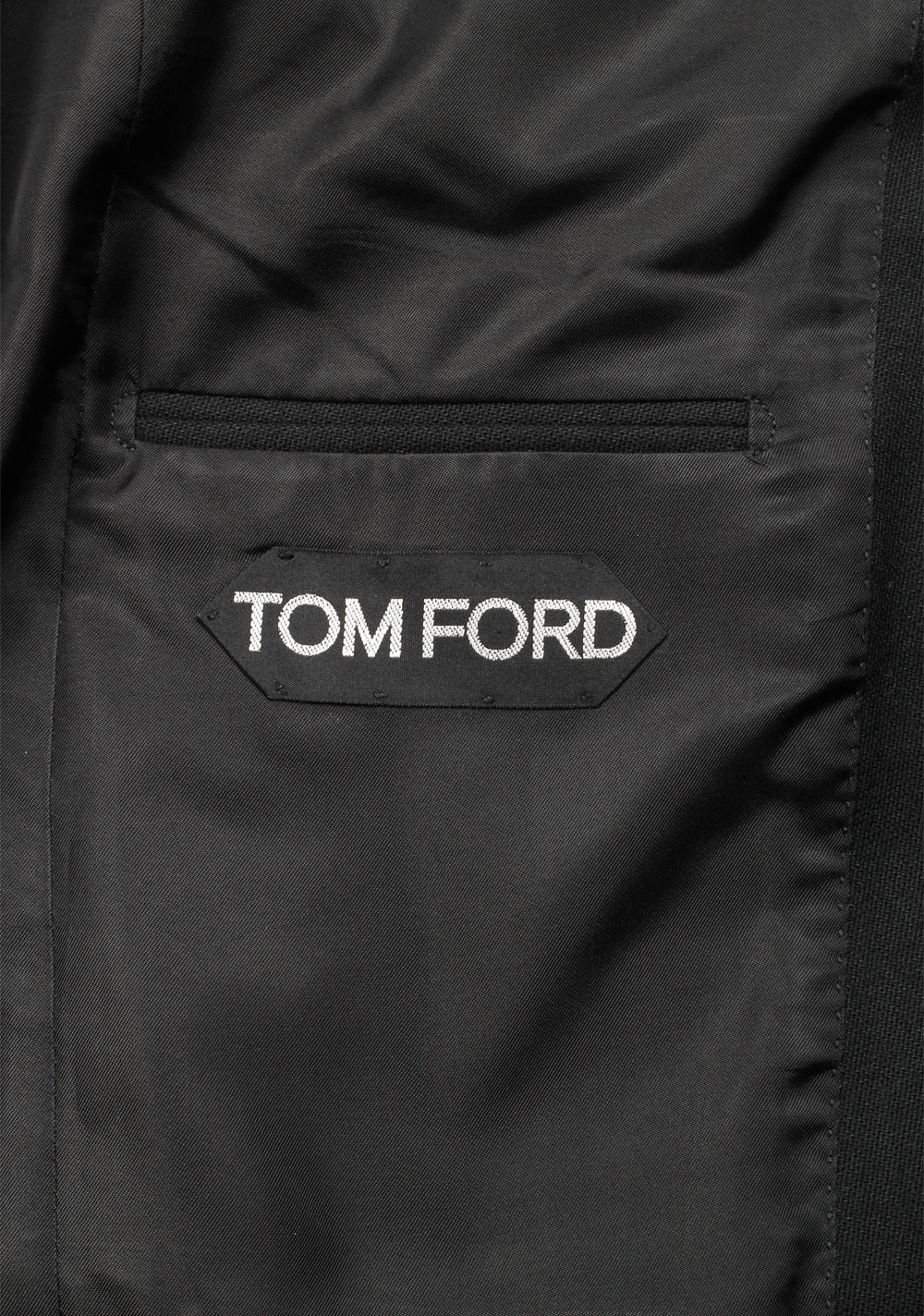 TOM FORD Shelton Black Sport Coat Size 48 / 38R U.S. In Wool