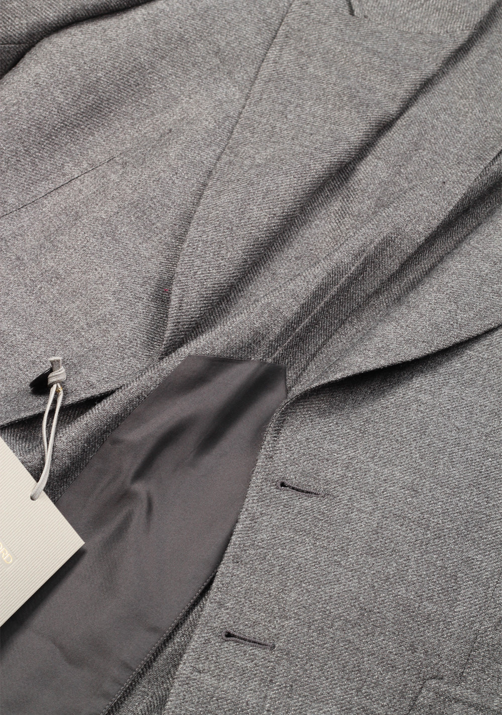 TOM FORD Shelton Gray Sport Coat Size 48 / 38R U.S. In Wool Blend