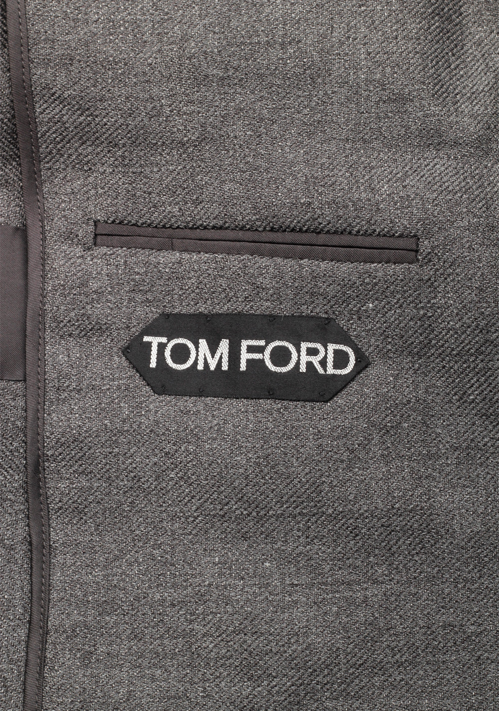 TOM FORD Shelton Gray Sport Coat Size 48 / 38R U.S. In Wool Blend