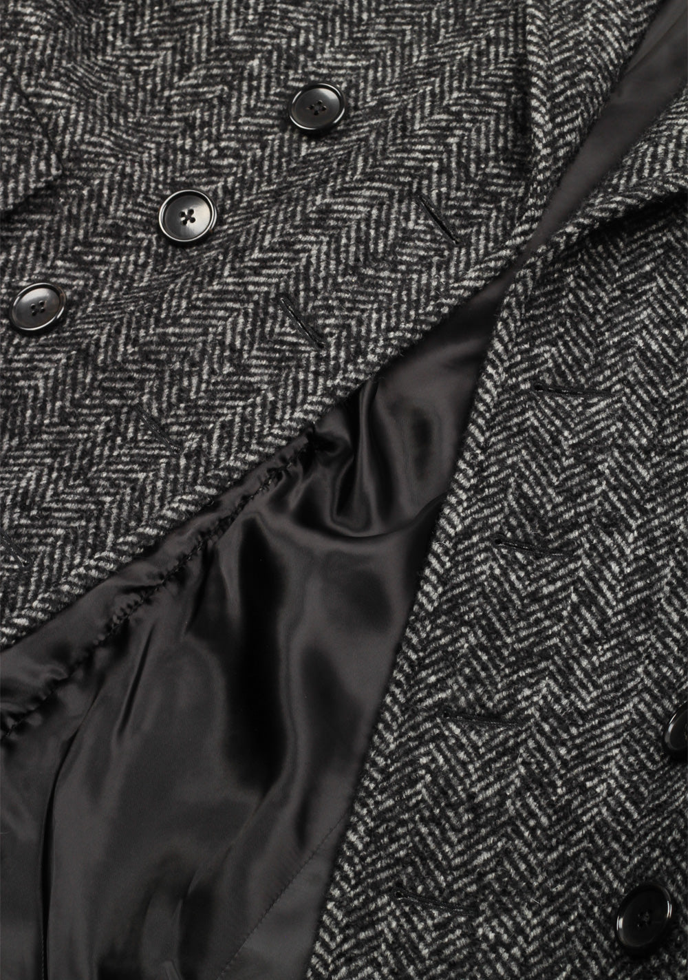 TOM FORD Gray Pea Coat Size 48 / 38R U.S. Outerwear