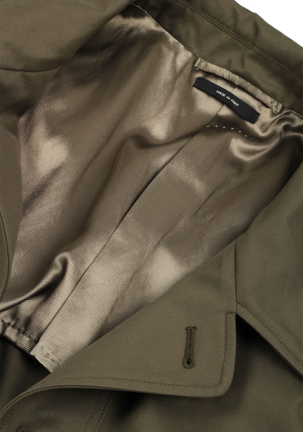 TOM FORD Green Military Coat Size 56 / 46R U.S. Outerwear
