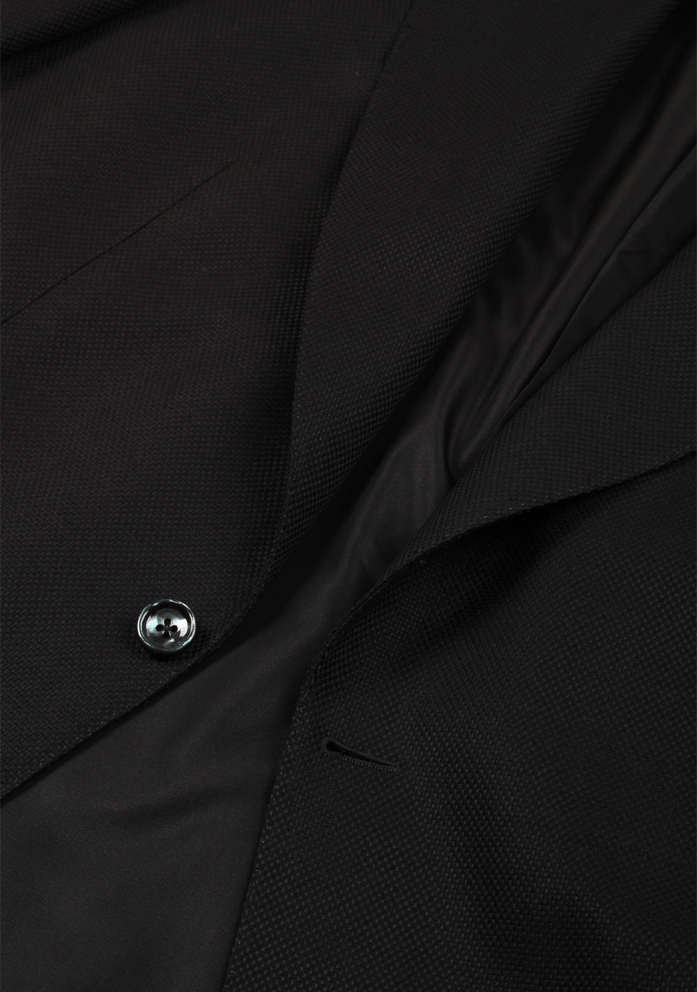 TOM FORD Shelton Black Sport Coat Size 56 / 46R U.S. In Wool Mohair