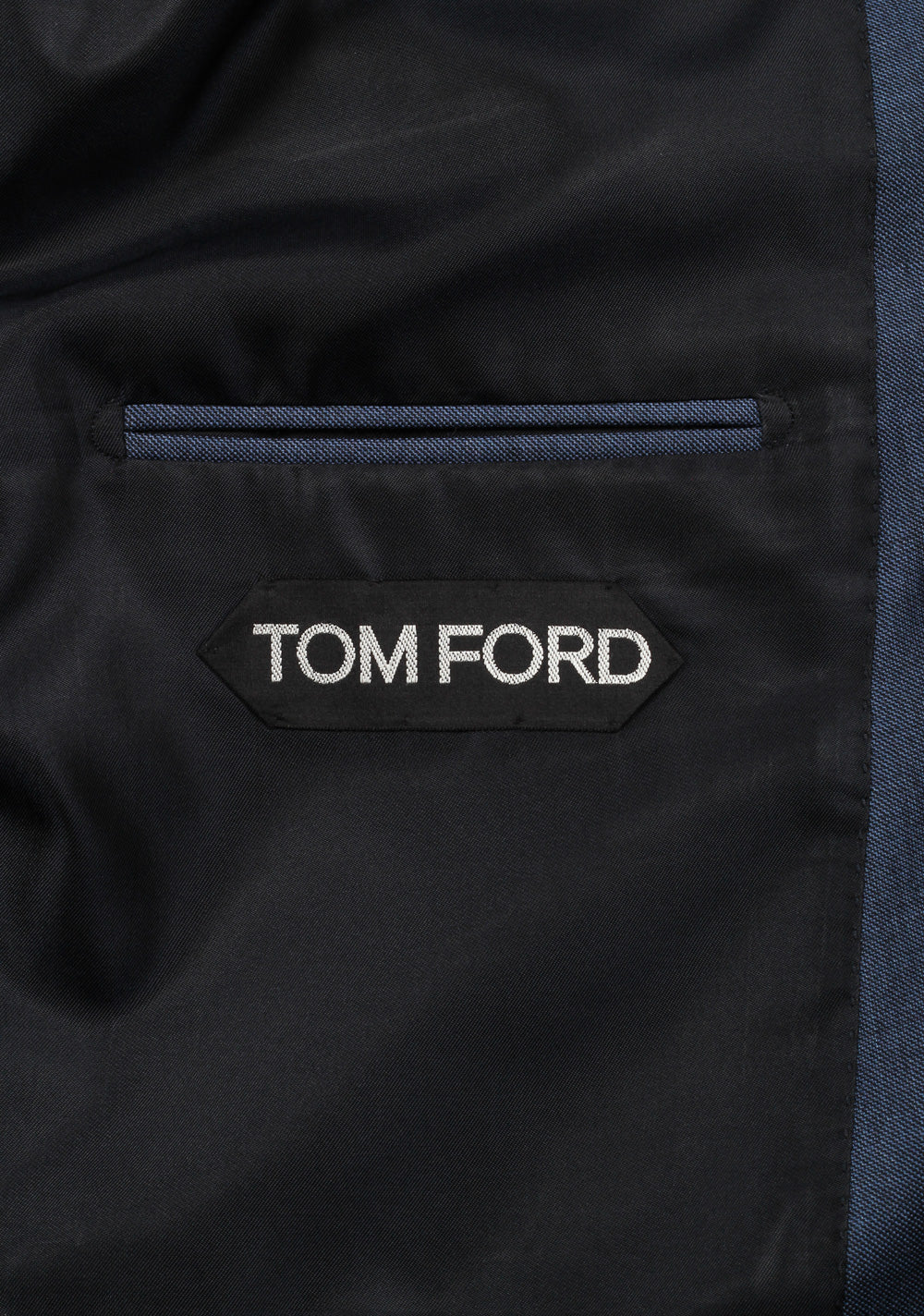 TOM FORD Shelton Blue Suit Size 54 / 44R U.S. Wool