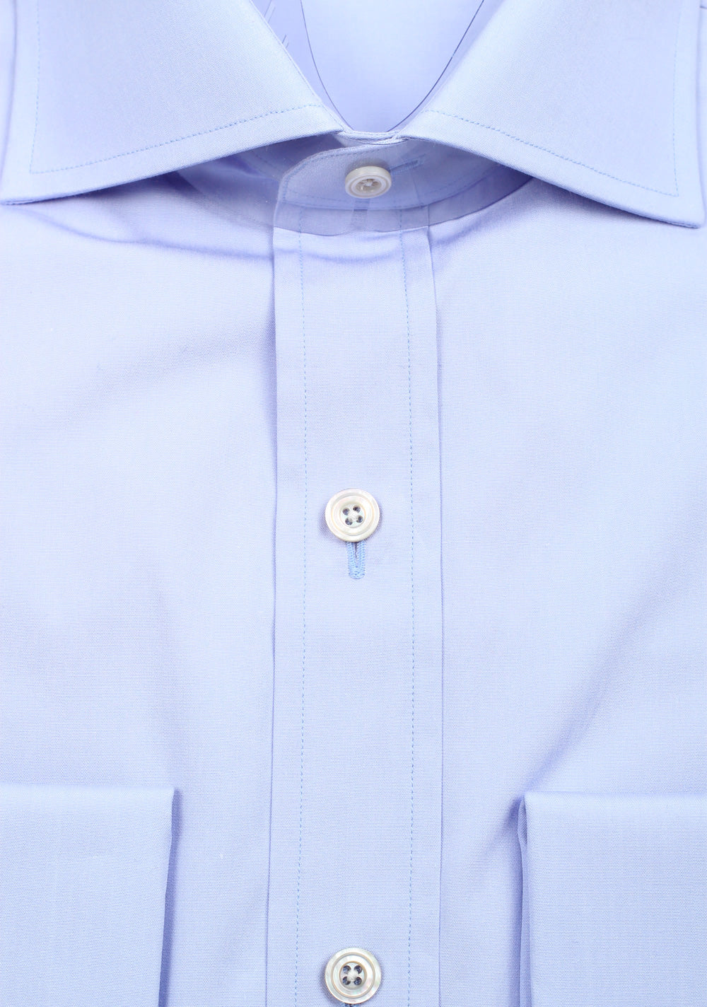 TOM FORD Solid Blue Dress Shirt Size 41 / 16 U.S.