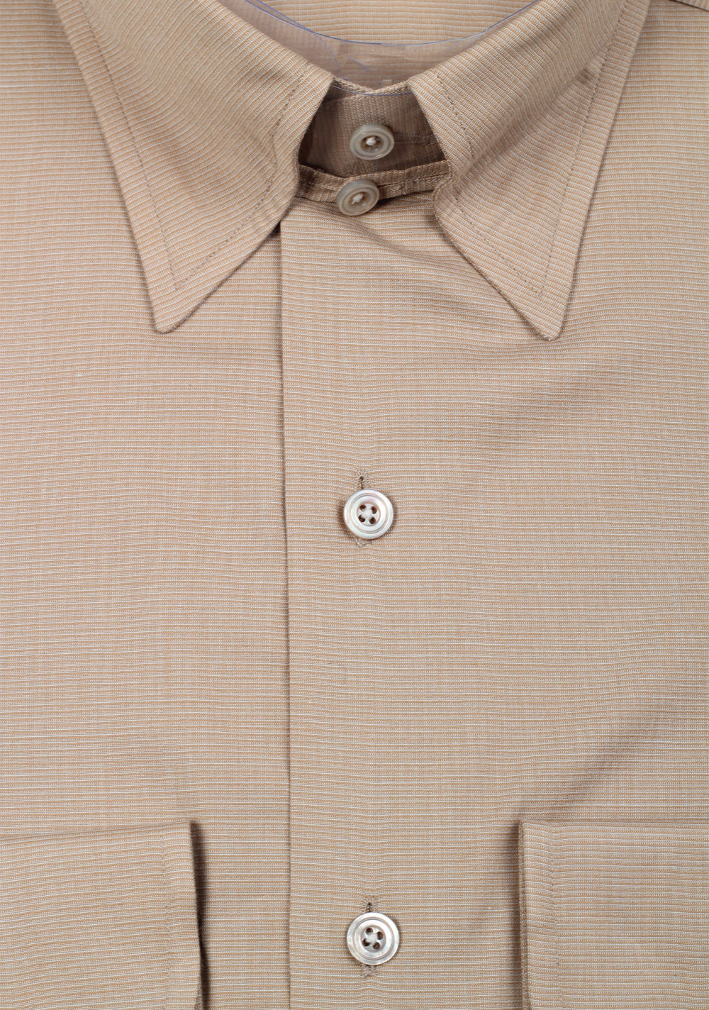 TOM FORD Grayish Beige High Collar Dress Shirt Size 40 / 15,75 U.S.