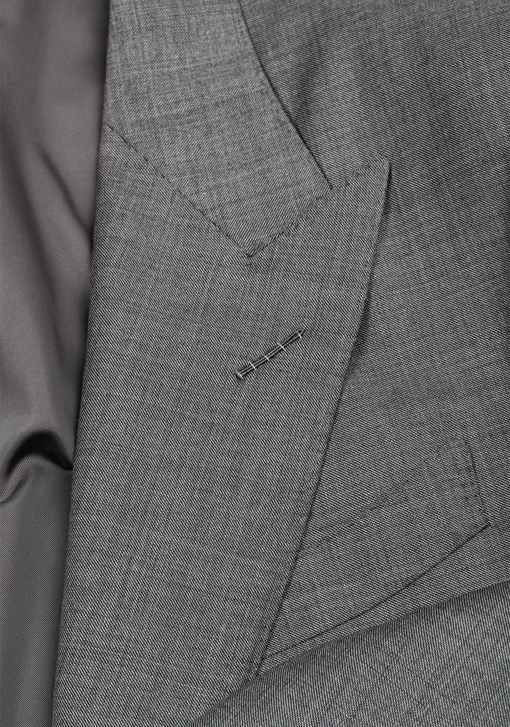 TOM FORD Windsor Solid Gray Suit Size 56 / 46R U.S. Wool Fit A