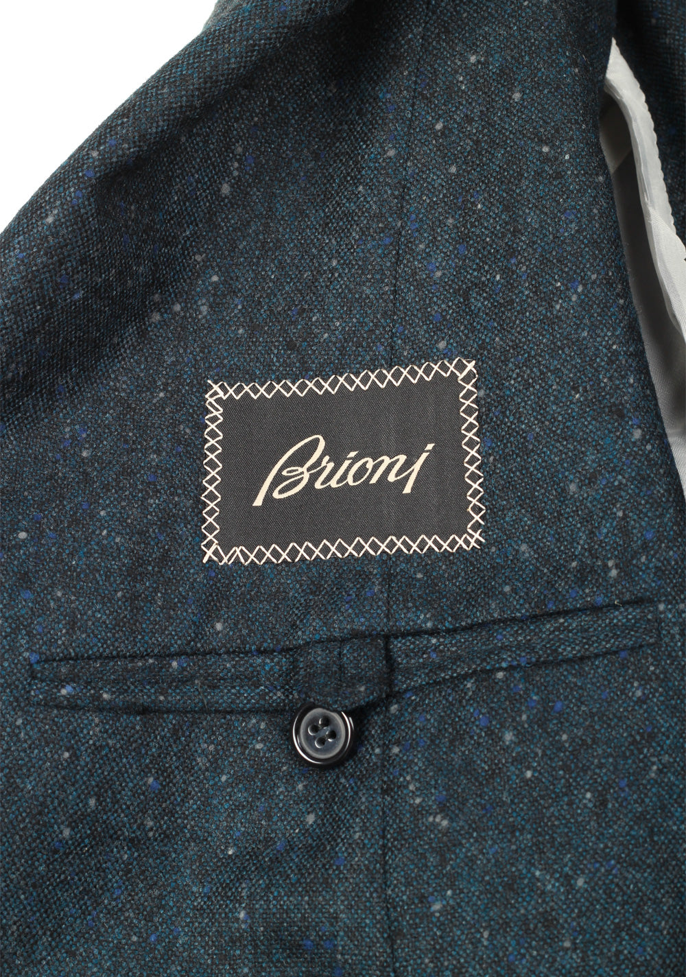 Brioni Piuma Blueish Green Sport Coat Size 58 / 48R U.S. In Wool