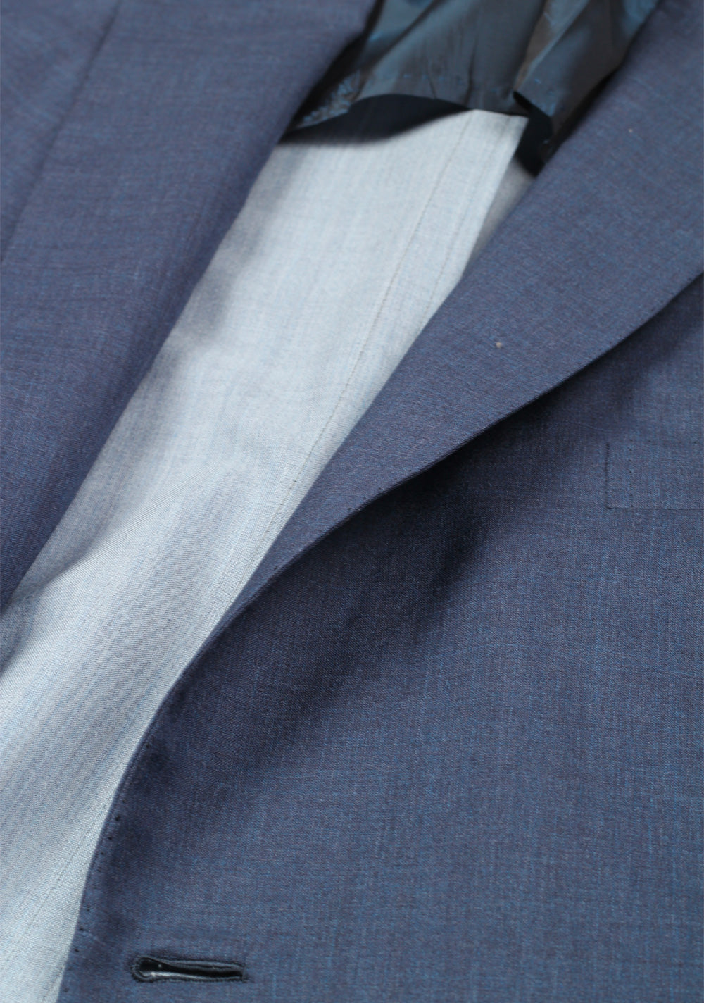 Brioni Brunico Blue Sport Coat Size 56 / 46R U.S. In Wool Silk
