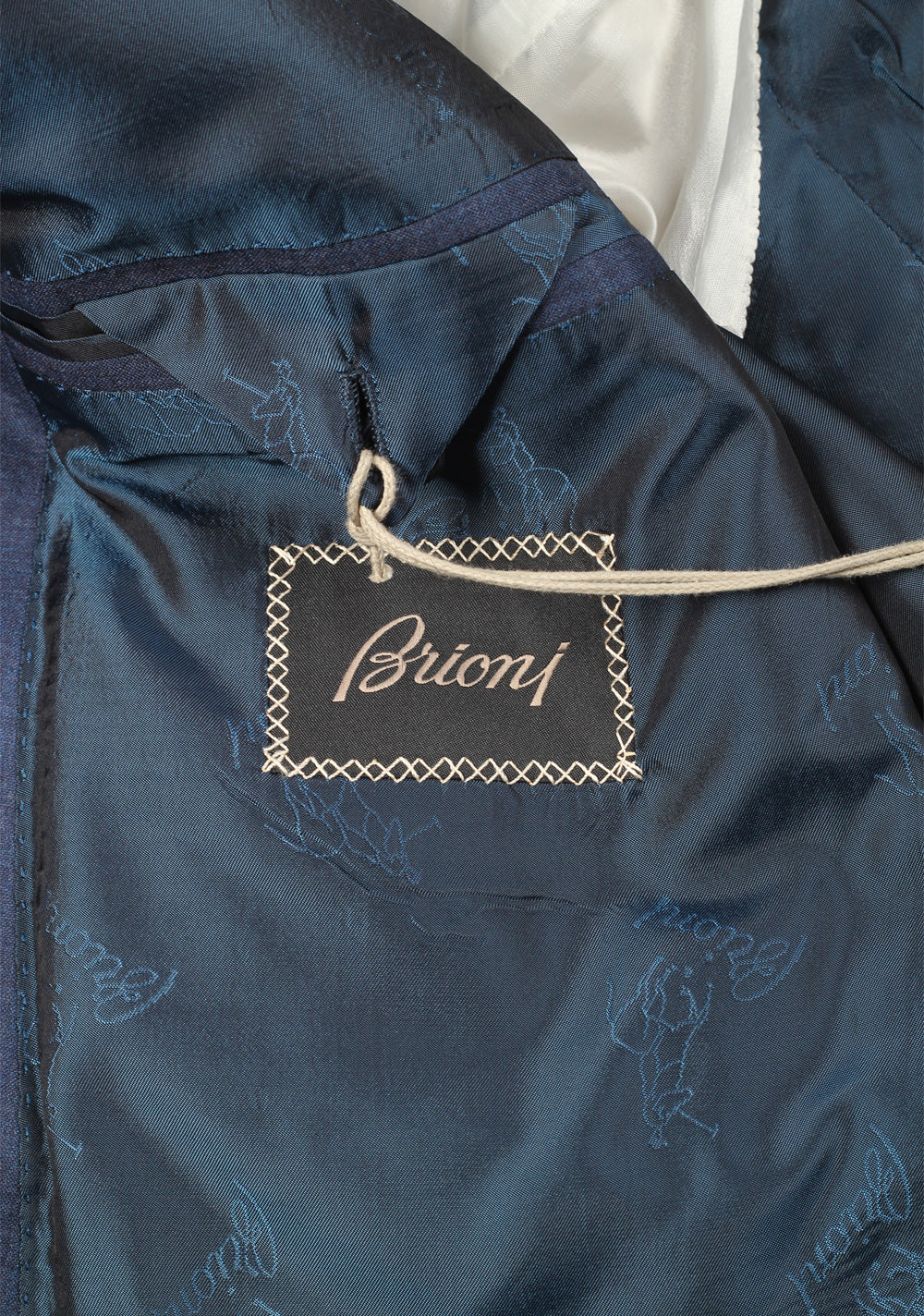 Brioni Brunico Blue Sport Coat Size 56 / 46R U.S. In Wool Silk