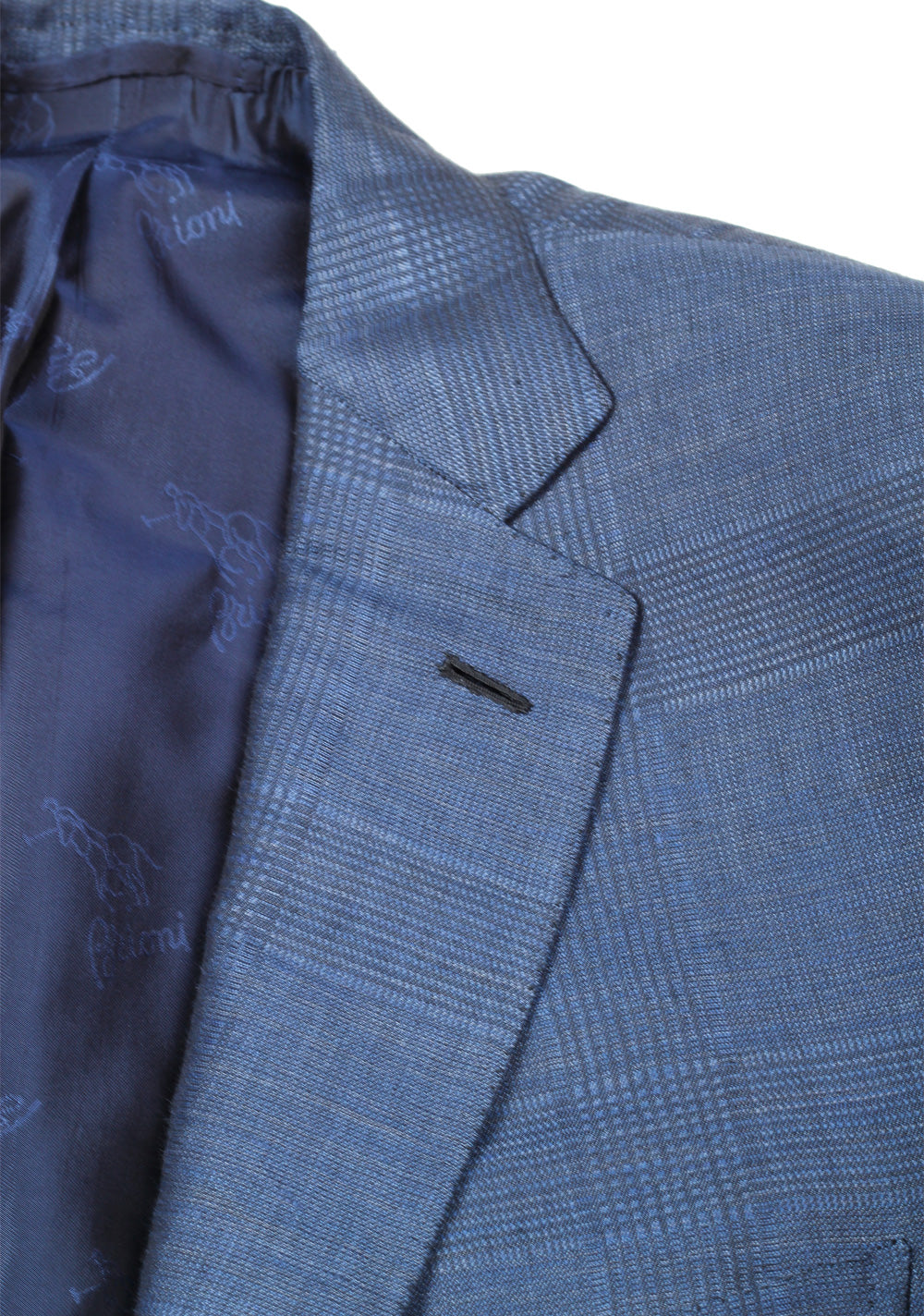 Brioni Blue Colosseo Sport Coat Size 50 / 40R U.S. In Silk Cashmere
