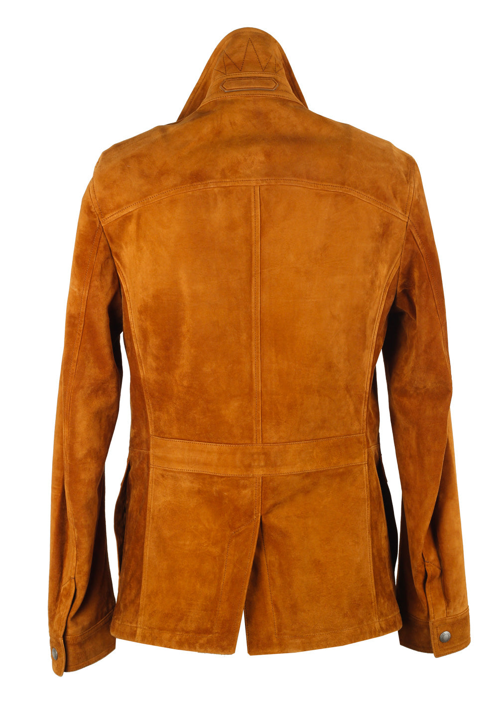 TOM FORD Military Leather Suede Jacket Coat Size 48 / 38R U.S. Outerwear