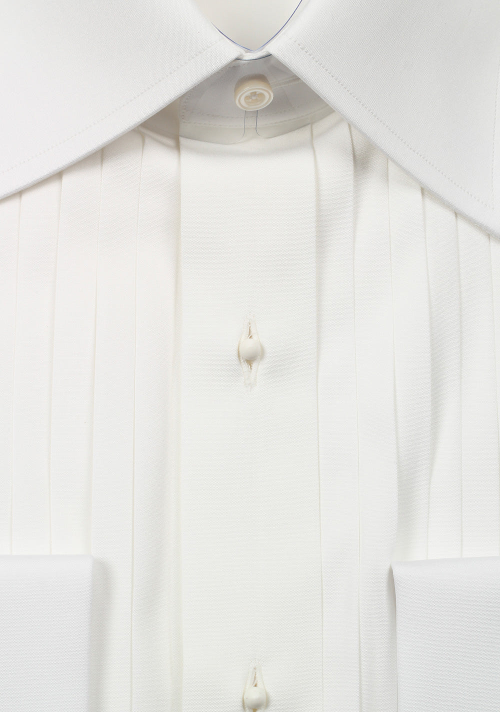 TOM FORD Solid White Tuxedo Shirt Size 43 / 17 U.S.