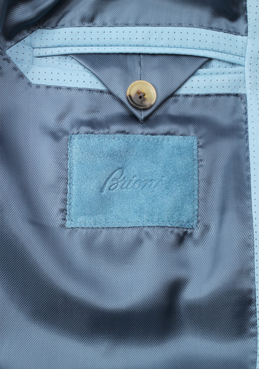 Brioni Blouson Leather Bomber Jacket Coat Size 58 / 48R U.S.