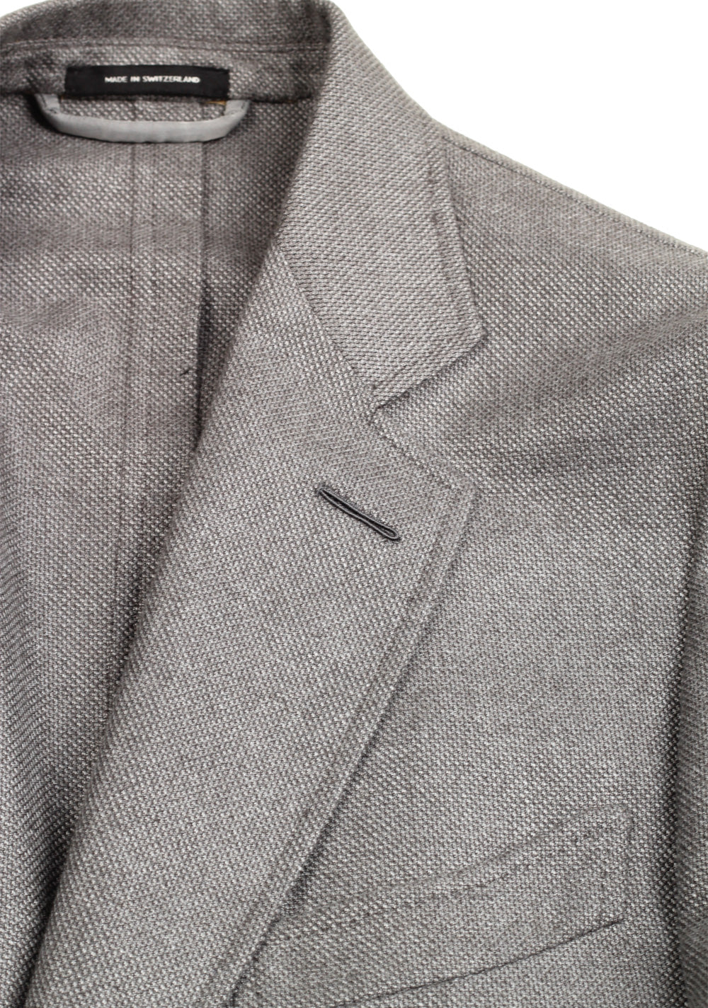 TOM FORD Shelton Gray Sport Coat Size 50 / 40R U.S. Silk Cashmere