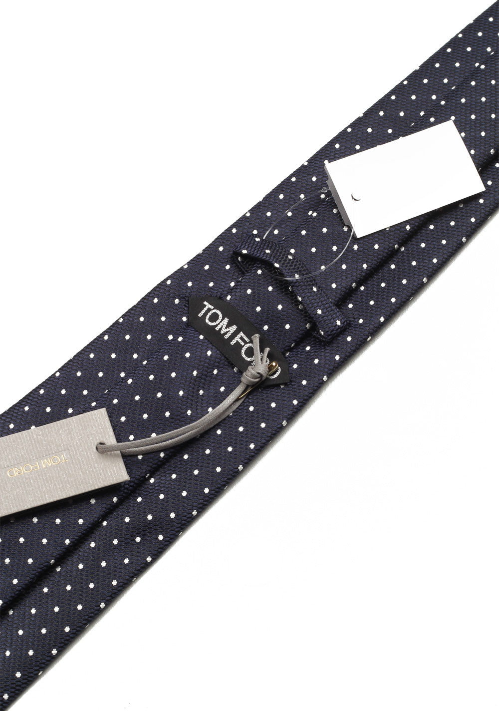 TOM FORD Patterned Blue Tie In Silk