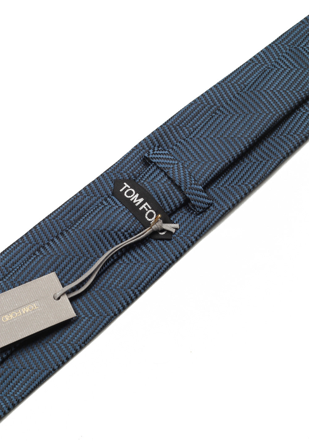 TOM FORD Patterned Blue Tie In Silk