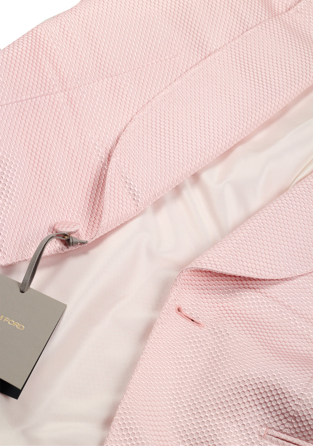 TOM FORD Shelton Pink Shawl Collar Sport Coat Tuxedo Dinner Jacket Size 48 / 38R U.S.