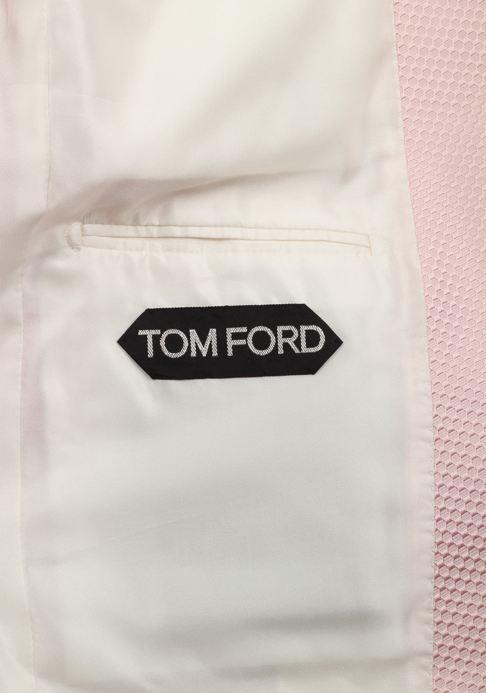 TOM FORD Shelton Pink Shawl Collar Sport Coat Tuxedo Dinner Jacket Size 48 / 38R U.S.