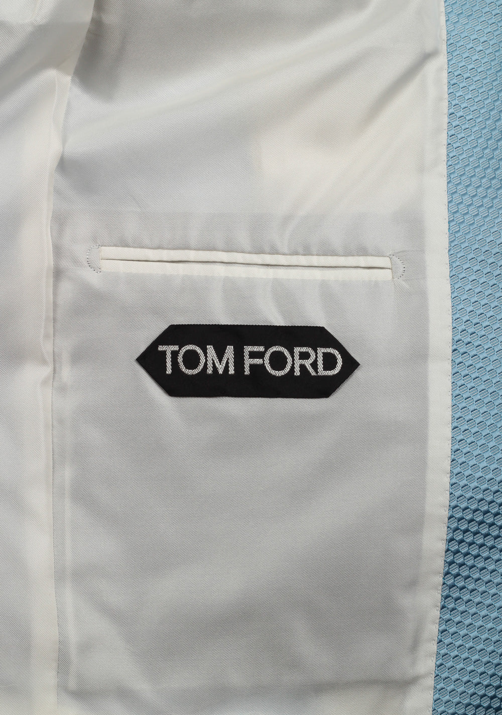 TOM FORD Shelton Blue Shawl Collar Sport Coat Tuxedo Dinner Jacket Size 48 / 38R U.S.