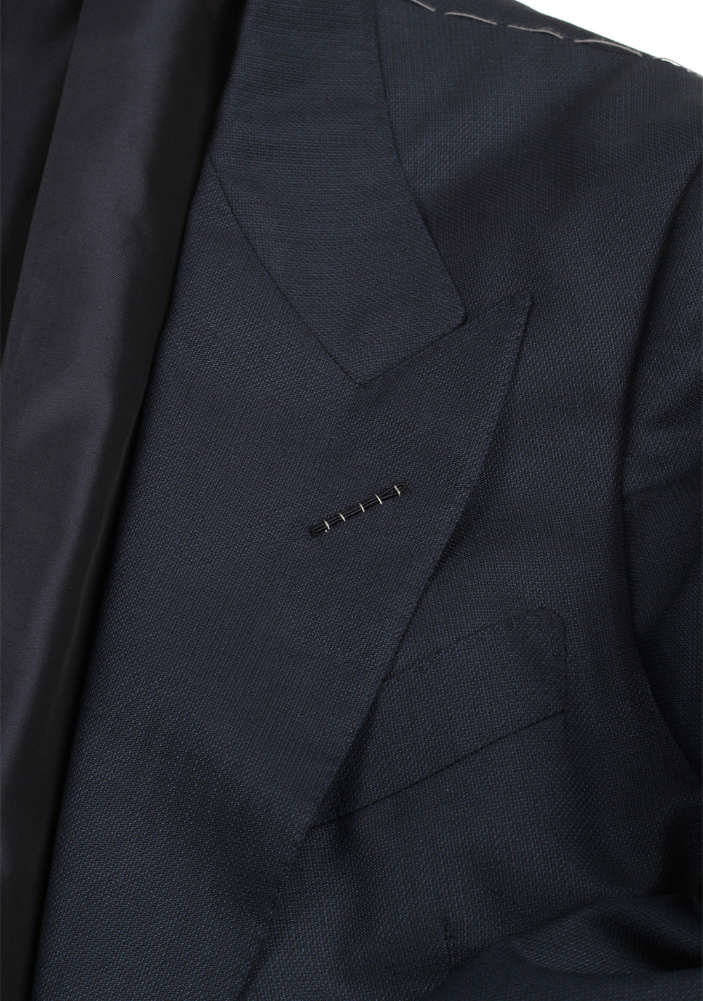 TOM FORD Shelton Checked Blue Suit Size 48 / 38R U.S. In Wool